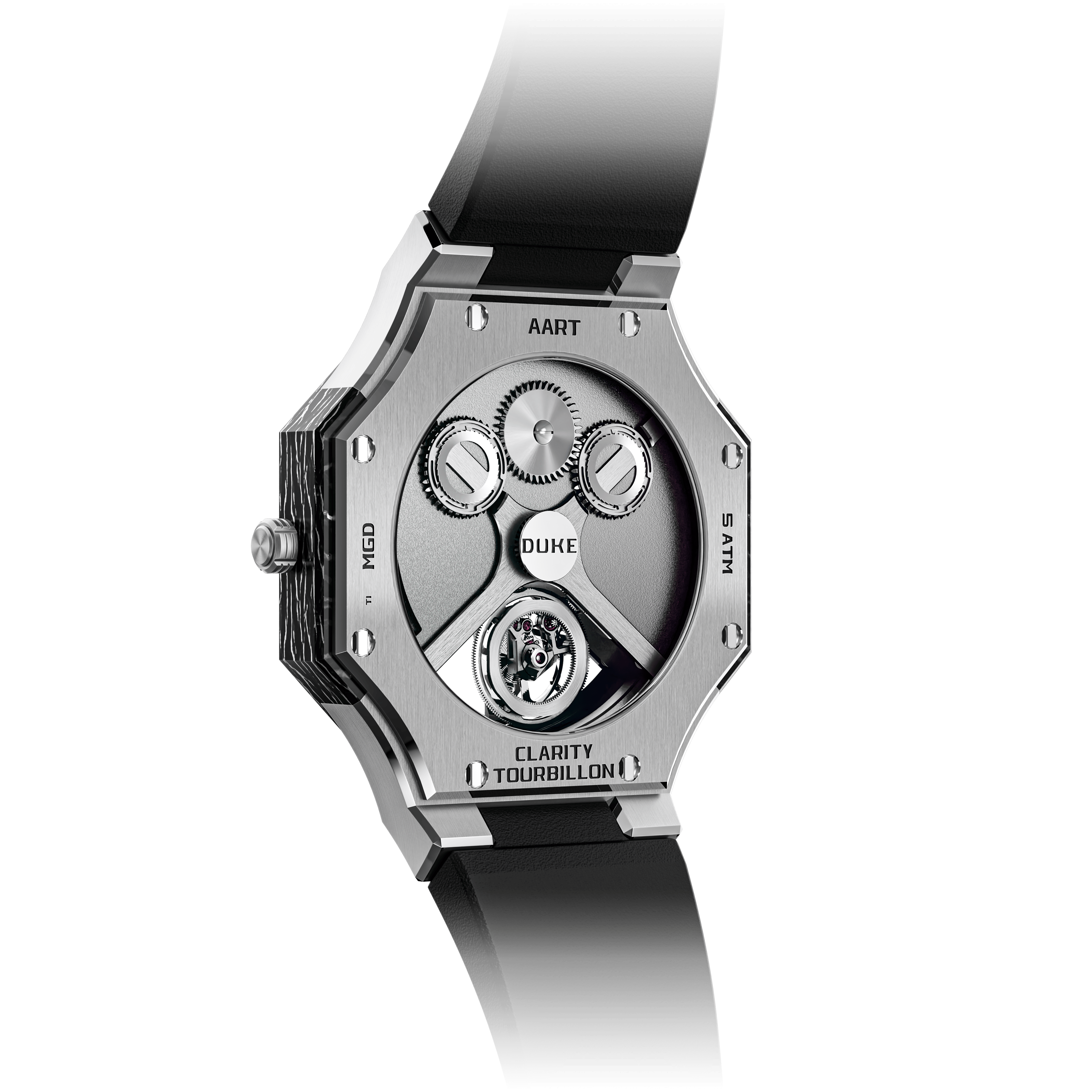 DUKE AART Clarity Tourbillon Timepiece Back