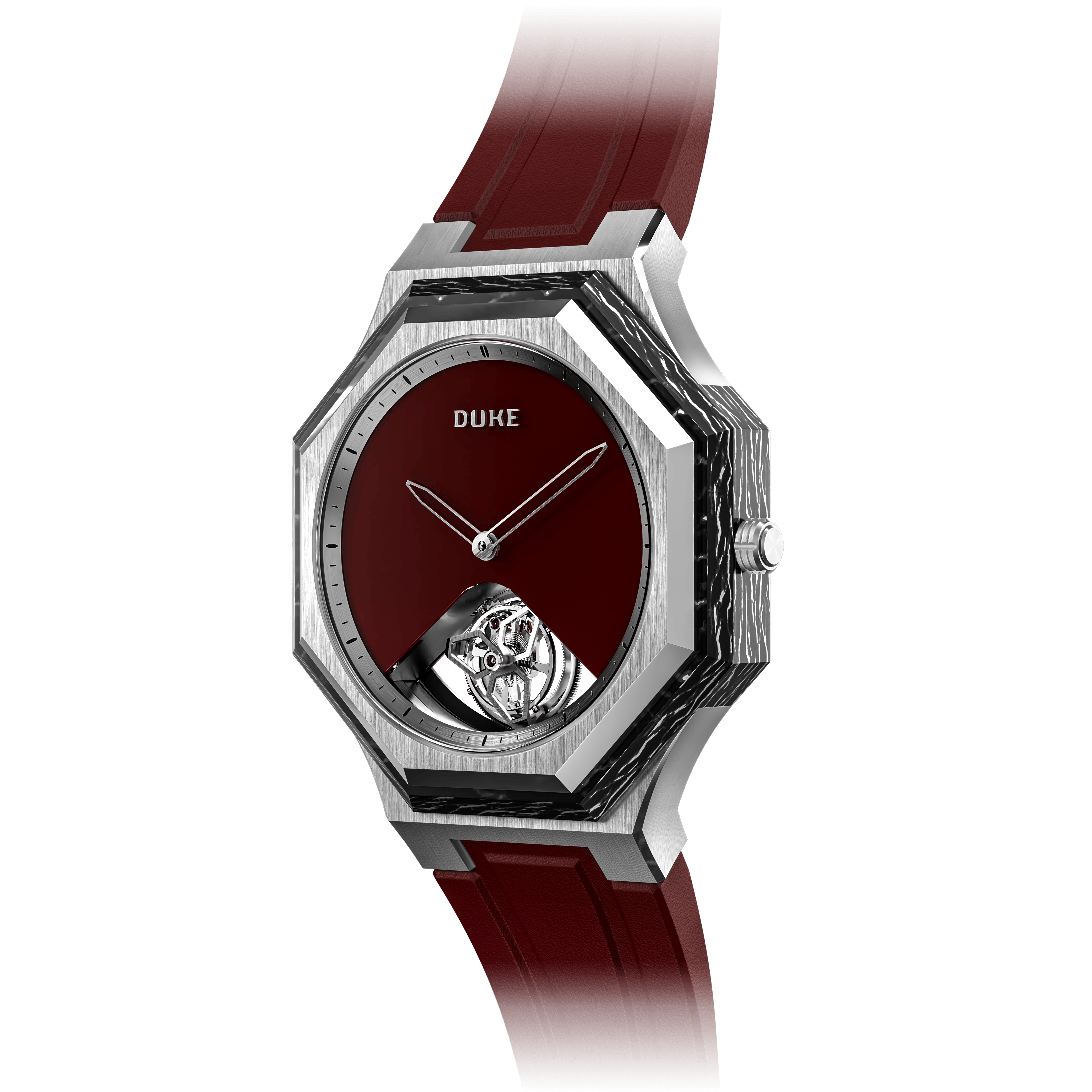 DUKE AART Clarity Tourbillon Red Timepiece Side